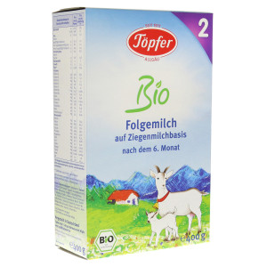 TÖPFER Bio Folgemilch auf Ziegenmilchbasis 2